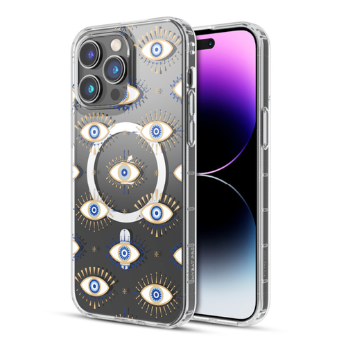 [885126708395] CARATULA MOOD MAGSAFE IPHONE 14/13/12 PRO MAX EVIL EYE MYBAT PRO