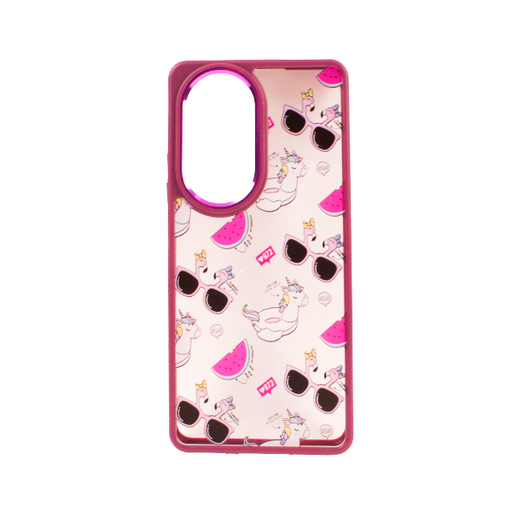 [840000013506] CARATULA OPPO RENO 10 5G DISENO ROSA/SANDIA