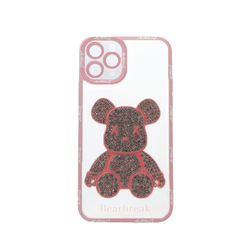[840000013102] CARATULA OSITO IPHONE 11 PRO ROSA