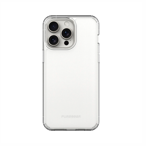 [810096255150] CARATULA PUREGEAR SLIM SHELL IPHONE 15 PRO TRANSPARENTE