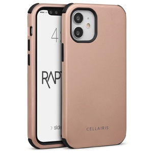 [842932172758] CARATULA RAPTURE CORNED GUARD IPHONE 12 MINI ROSE GOLD 81-0074002