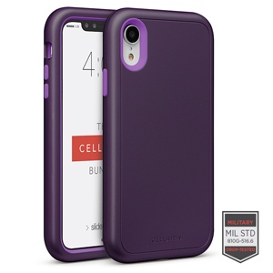 [842932151258] CARATULA RAPTURE ELITE IPHONE XR MORADA MATTE 81-0011008