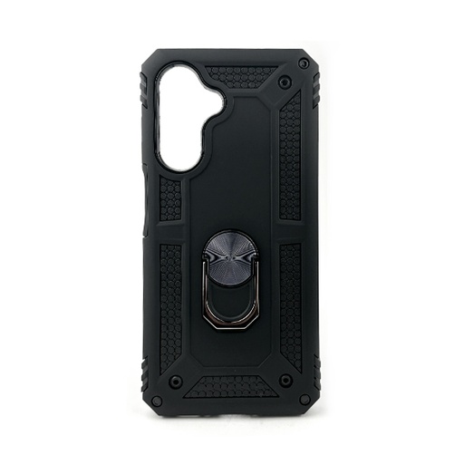 [840000014133] CARATULA ROBOT CON ANILLO SAMSUNG A26 NEGRA