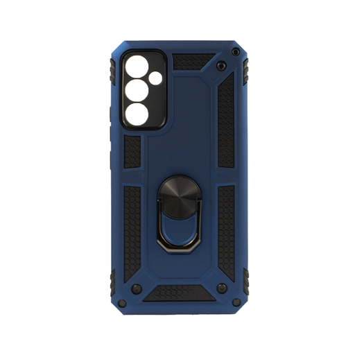 [840000013545] CARATULA ROBOT CON ANILLO SAMSUNG A55 5G AZUL