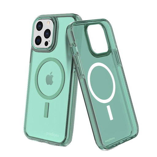 [810023952725] CARATULA SAFETEE NEO + MAG IPHONE 14/13 MENTA PRODIGEE