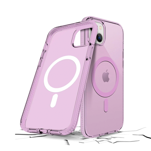 [810023954880] CARATULA SAFETEE NEO + MAG IPHONE 15/14/13 LILA PRODIGEE