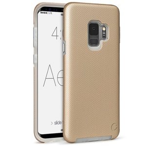 [842932119678] CARATULA SAMSUNG G9600 GALAXY S9 AERO GRIP ORO 33-0107003