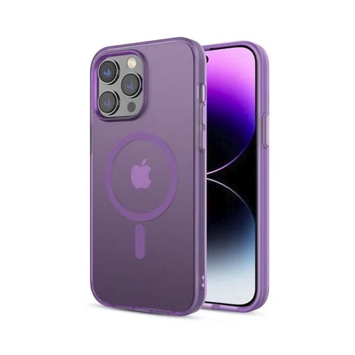[885126707909] CARATULA SHADE MAGSAFE IPHONE 14 PRO MORADA MYBAT PRO