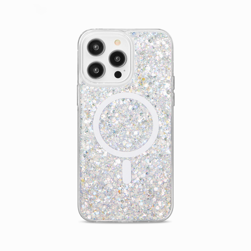 [842932194804] CARATULA SHOWCASE SLIM GLAM MAGSAFE IPHONE 14/13/12 PRO MAX PLATA 40-0059018R