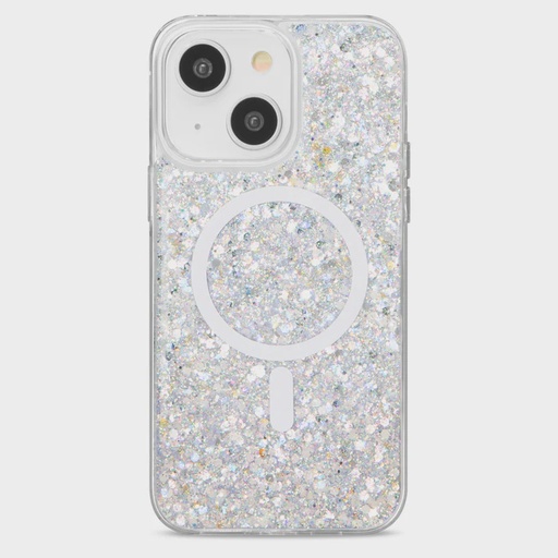 [842932195221] CARATULA SHOWCASE SLIM GLAM MAGSAFE IPHONE 15/14/13 PLATA 40-0077003R