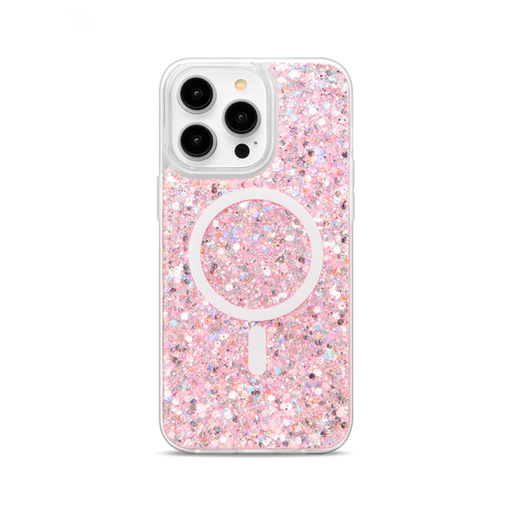 [810156910791] CARATULA SHOWCASE SLIM GLAM MAGSAFE IPHONE 16 PRO MAX ROSA 40-0130004R
