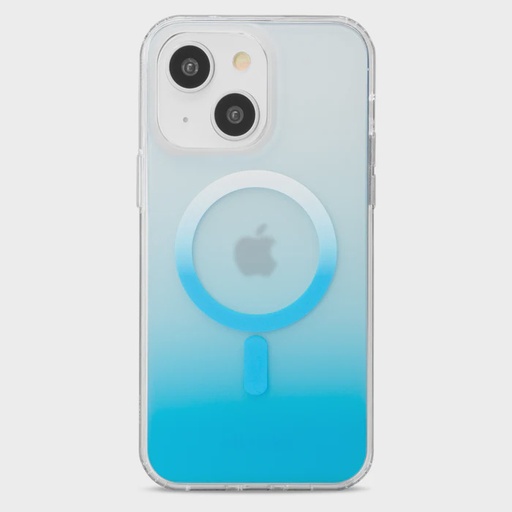 [842932195245] CARATULA SHOWCASE SLIM OMBRE MAGSAFE IPHONE 15/14/13 TURQUESA 40-0081002R