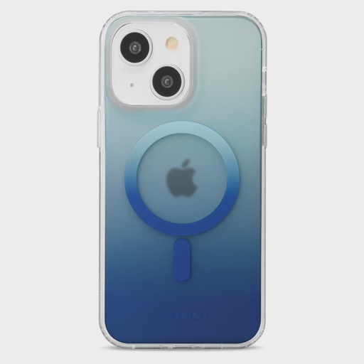[842932194408] CARATULA SHOX OMBRE MAGSAFE IPHONE 15/14/13 AZUL / HUMO 89-0190001R