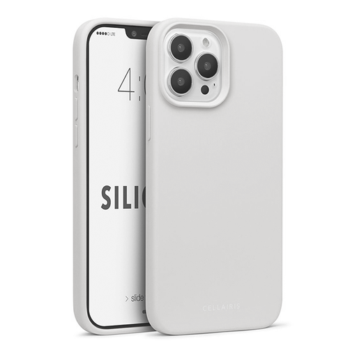 [842932182016] CARATULA SILICON IPHONE 13 PRO MAX/12 PRO MAX BLANCA MATTE 84-0040006