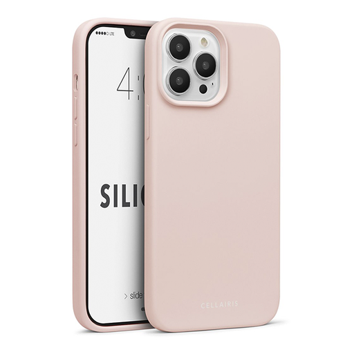 [842932181347] CARATULA SILICON IPHONE 13 PRO MAX/12 PRO MAX ROSA BLUSH MATTE 84-0040005