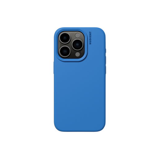 [7340212987007] CARATULA SILICON NUDIENT IPHONE 15 PRO AZUL