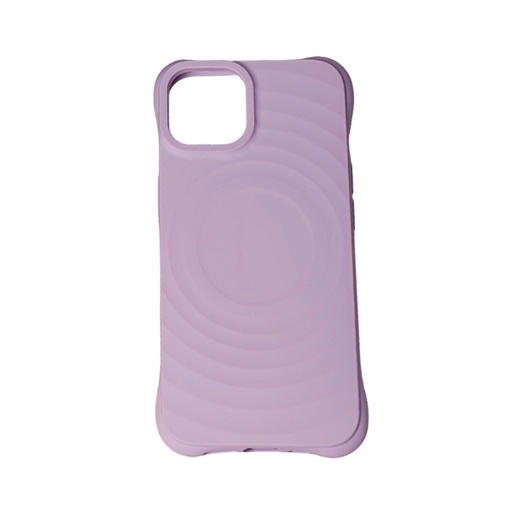 [840000013970] CARATULA SILICON RIPPLE MAGSAFE IPHONE 16 PRO MAX LILA