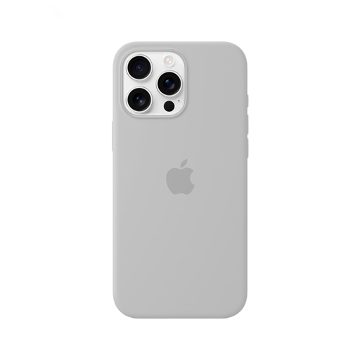 [840000013712] CARATULA SILICON TIPO ORIGINAL C/ LOGO IPHONE 16 PRO MAX ARCILLA