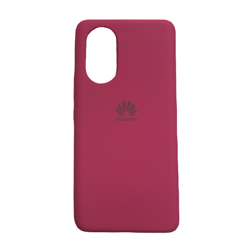 [840000011470] CARATULA SILICON TIPO ORIGINAL C/LOGO HUAWEI NOVA 8 ROSA