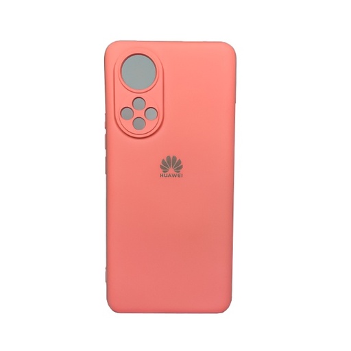 [840000012247] CARATULA SILICON TIPO ORIGINAL C/LOGO HUAWEI NOVA9/HONOR 50 ROSA