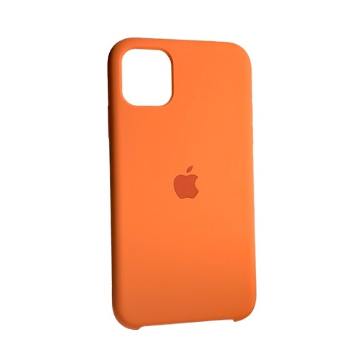 [840000012533] CARATULA SILICON TIPO ORIGINAL C/LOGO IPHONE 11 MELON