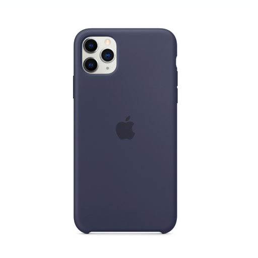 [840000012815] CARATULA SILICON TIPO ORIGINAL C/LOGO IPHONE 11 PRO MAX NAVY