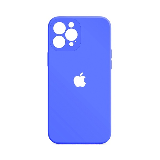 [840000012574] CARATULA SILICON TIPO ORIGINAL C/LOGO IPHONE 12 PRO AZUL ELECTRICO