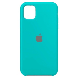 [840000010825] CARATULA SILICON TIPO ORIGINAL C/LOGO IPHONE 12/12 PRO MENTA