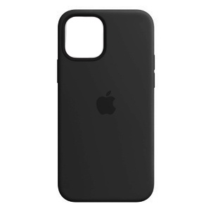 [840000010772] CARATULA SILICON TIPO ORIGINAL C/LOGO IPHONE 12/12 PRO NEGRA