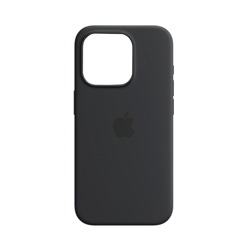 [840000013196] CARATULA SILICON TIPO ORIGINAL C/LOGO IPHONE 15 PRO MAX NEGRA