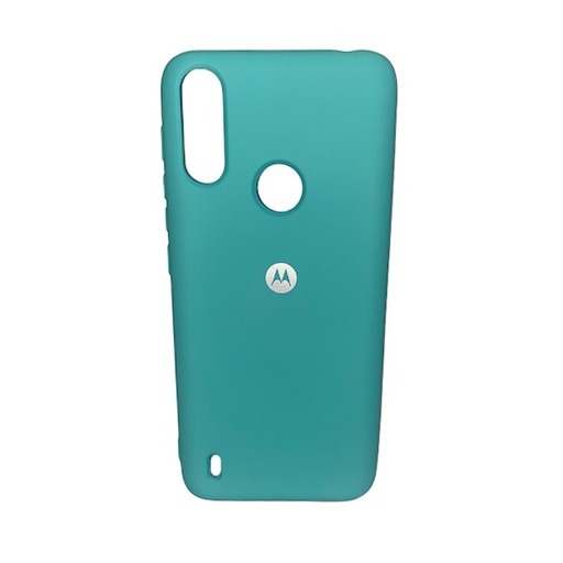 [840000011925] CARATULA SILICON TIPO ORIGINAL C/LOGO MOTO E7 POWER/E7i POWER MENTA