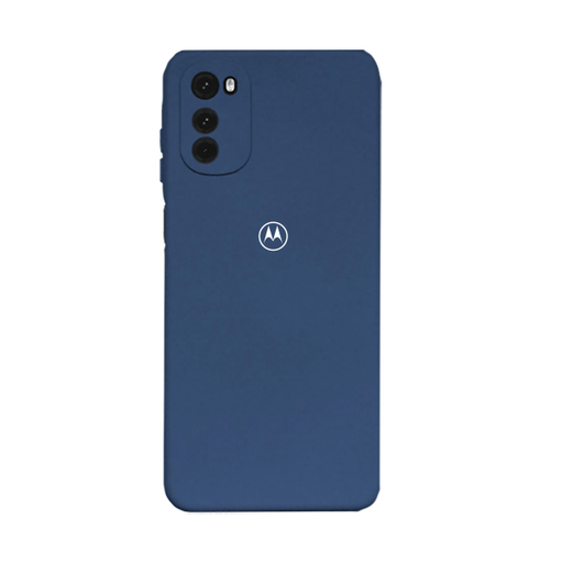 [840000012803] CARATULA SILICON TIPO ORIGINAL C/LOGO MOTOROLA MOTO E32 NAVY
