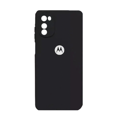 [840000012801] CARATULA SILICON TIPO ORIGINAL C/LOGO MOTOROLA MOTO E32 NEGRA