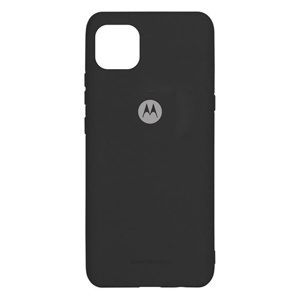[840000011211] CARATULA SILICON TIPO ORIGINAL C/LOGO MOTOROLA MOTO G100 NEGRA