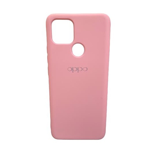 [840000011693] CARATULA SILICON TIPO ORIGINAL C/LOGO OPPO A15 ROSA