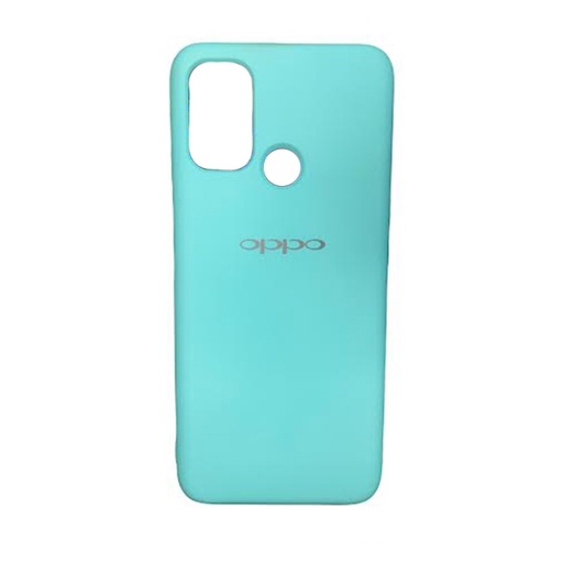[840000011885] CARATULA SILICON TIPO ORIGINAL C/LOGO OPPO A53 MENTA
