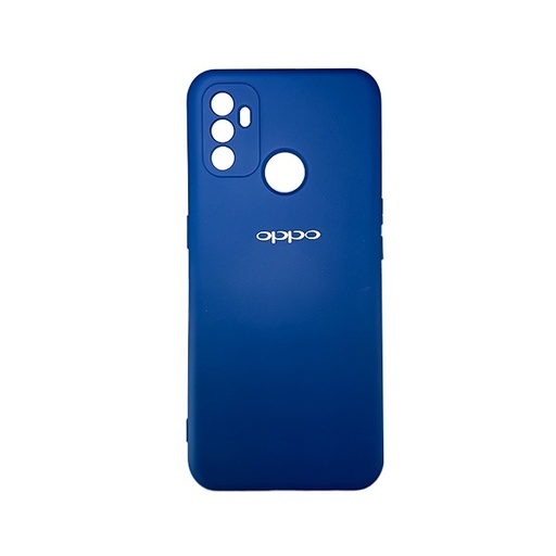[840000012341] CARATULA SILICON TIPO ORIGINAL C/LOGO OPPO A53 NAVY