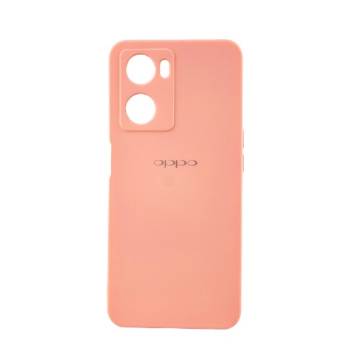 [840000012704] CARATULA SILICON TIPO ORIGINAL C/LOGO OPPO A57 4G/A77 4G ROSA