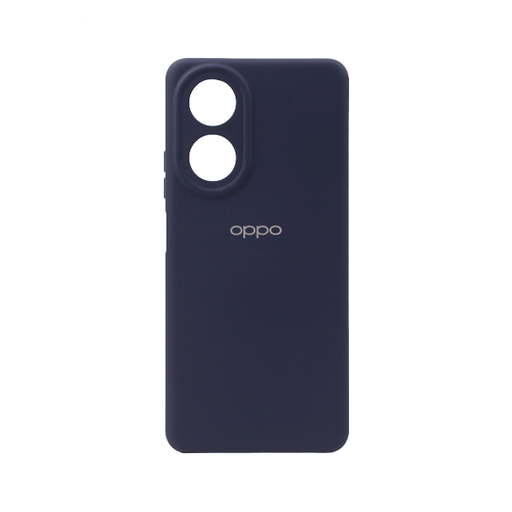 [840000013569] CARATULA SILICON TIPO ORIGINAL C/LOGO OPPO A78 NAVY