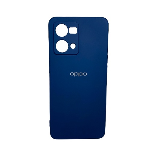 [840000012449] CARATULA SILICON TIPO ORIGINAL C/LOGO OPPO RENO 7 4G NAVY