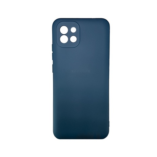 [840000012340] CARATULA SILICON TIPO ORIGINAL C/LOGO SAMSUNG A03/A04E NAVY