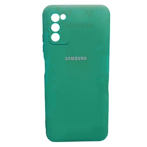 [840000011698] CARATULA SILICON TIPO ORIGINAL C/LOGO SAMSUNG A03s MENTA