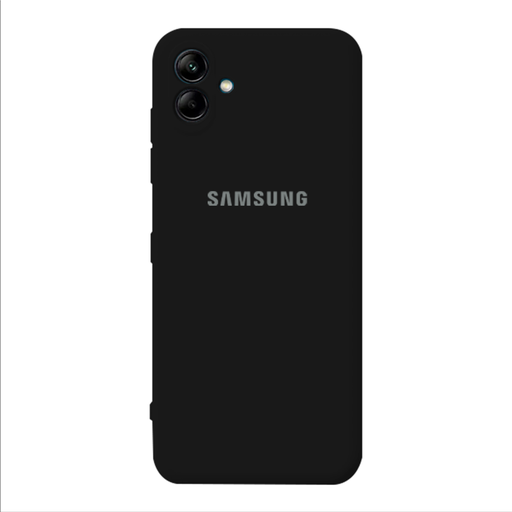 [840000012758] CARATULA SILICON TIPO ORIGINAL C/LOGO SAMSUNG A04 NEGRA