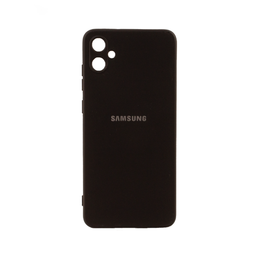 [840000013460] CARATULA SILICON TIPO ORIGINAL C/LOGO SAMSUNG A05 NEGRA
