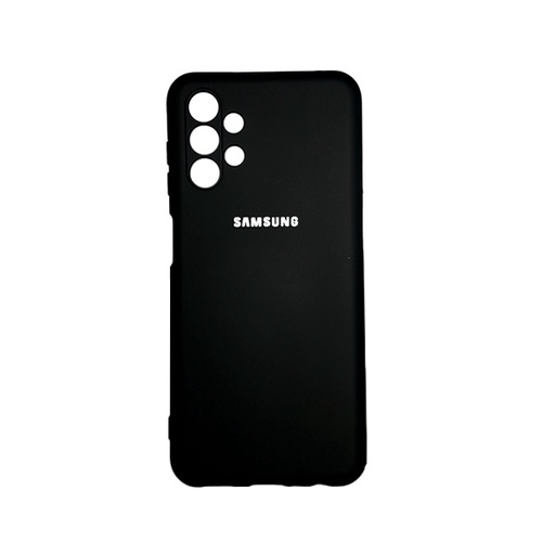 [840000012271] CARATULA SILICON TIPO ORIGINAL C/LOGO SAMSUNG A13 4G NEGRA