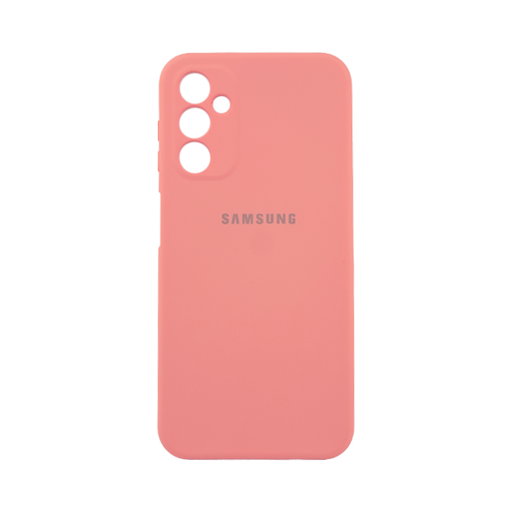 [840000012757] CARATULA SILICON TIPO ORIGINAL C/LOGO SAMSUNG A14 5G ROSA