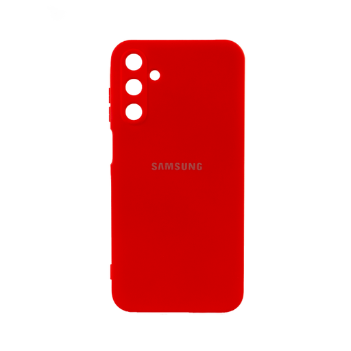 [840000013465] CARATULA SILICON TIPO ORIGINAL C/LOGO SAMSUNG A15 ROJA
