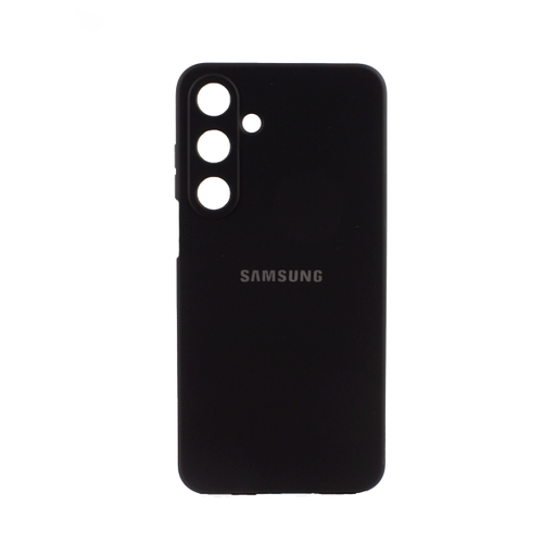 [840000013531] CARATULA SILICON TIPO ORIGINAL C/LOGO SAMSUNG A25 NEGRA