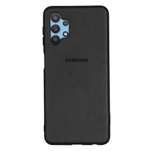 [840000010981] CARATULA SILICON TIPO ORIGINAL C/LOGO SAMSUNG A32 4G NEGRA