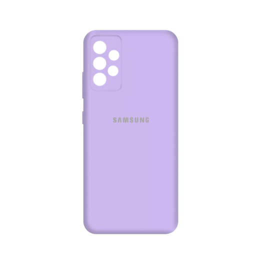 [840000012729] CARATULA SILICON TIPO ORIGINAL C/LOGO SAMSUNG A33 5G LILA